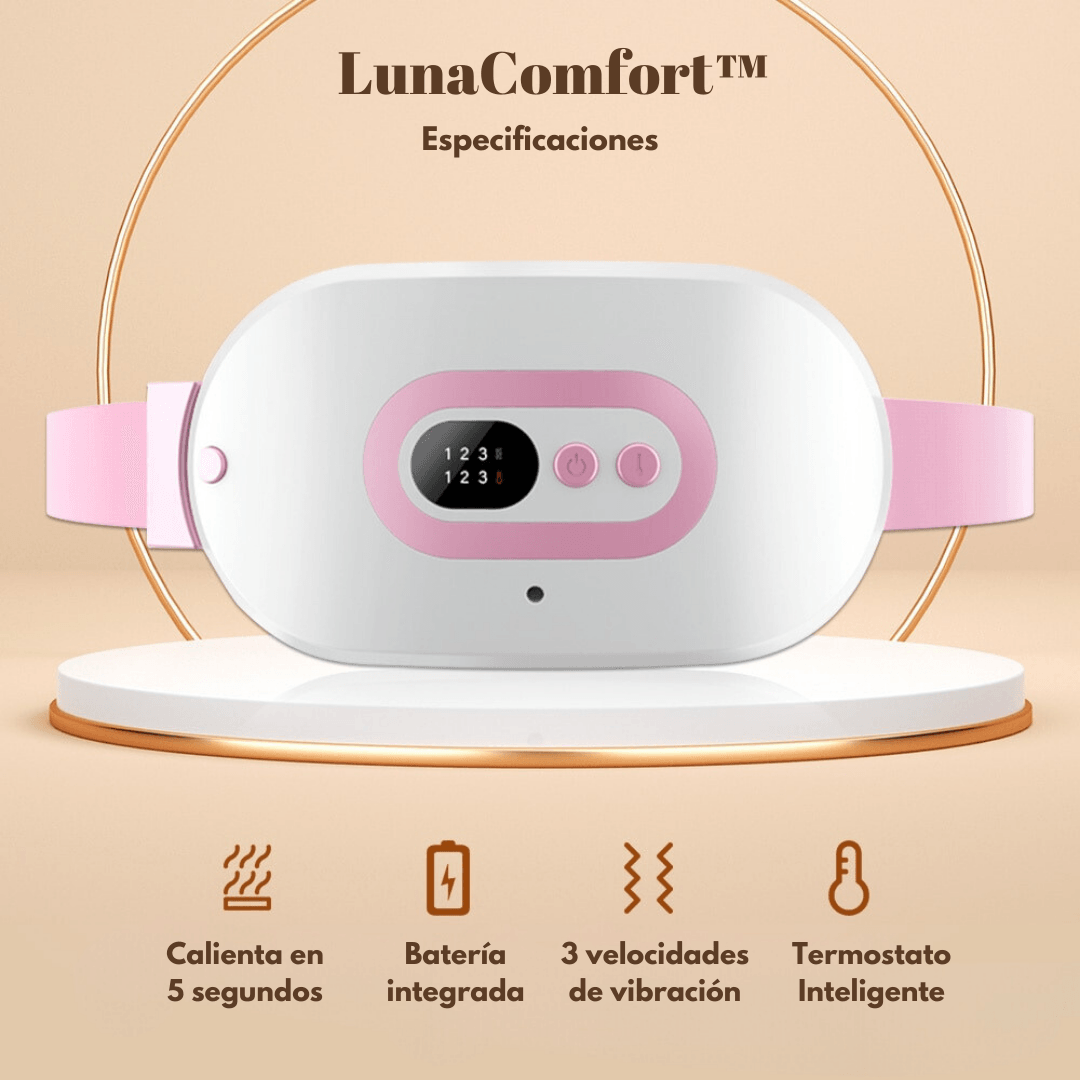 LunaComfort™: Tu Primer Cinturón Menstrual con Calor y Vibración